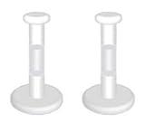 14-16GA Clear Push Top Piercing Retainers 3mm Flat Top Bioflex Retainer for Lips, Ears, and Nose, Sold as a Pair (14GA 5/16")