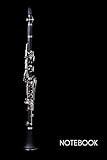Notebook: Clarinet Woodwind Instrument Themed Journal / Diary with Blank Lined Pages for Writing Notes | Gift for Clarinetists, Players, Band Members, Music Artists, and Musicians