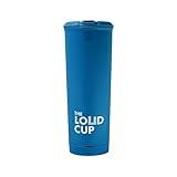 Loud Cup 20 oz Tumbler + Stadium Horn with Open-Sip Lid (Heron Navy) - Insulated Cup Reusable Water Bottle Coffee Travel Mug - Worlds Loudest Cup for Game Day