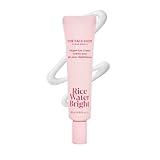 The Face Shop Rice Water Bright Vegan Eye Cream - Eye Cream for Dark Circles - Dark Circles Under Eye Treatment - Under Eye Brightener - Hydrating - Niacinamide - Hyaluronic Acid - Korean Skin Care
