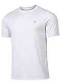 NORTHYARD Breathable 2.0™ Men's Athletic Workout T-Shirt White-L