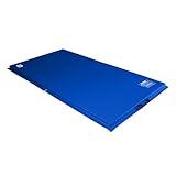We Sell Mats - 4 ft x 8 ft x 2 in Premium Personal Fitness & Exercise Mat for Home Workout - Lightweight and Folds for Carrying – All Purpose Home Gym Mat – Thick Mat for Yoga, Pilates, Stretches