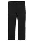 The Children's Place Boys Stretch Chino Pants,Black Single,12H