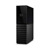 Western Digital 4TB My Book Desktop External Hard Drive, USB 3.0, External HDD with Password Protection and Backup Software - WDBBGB0040HBK-NESN