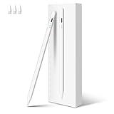 Stylus Pen for iPad Pencil 10th Generation, 3X Fast Charge Apple Pencil with Palm Rejection & Tilt Sensitivity, Compatible for 2018-2025 iPad 6/7/8/9/10/11, Pro 11"/12.9"/M4, Air 3/4/5/M2/M3, Mini 5/6