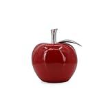 Modern Decorative Sculpture in The Form of a Fruit, Red, Blue - Home Decoration - Food Theme. Perfect for Those who Appreciate Design with a Fresh, Natural Look.