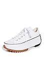 Converse Run Star Hike Hightop Sneakers, White/Black/Gum, 5.5 US Women/4 US Men