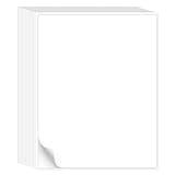 L LIKED 50 Full Sheet Self Adhesive Shipping Labels 8.5 x 11 Inches, Address Labels for Laser & Inkjet Printers (50 Sheets)