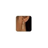 Dangle Earrings for Women, Dainty Gold Earrings 14K Gold Drop Earrings for Women Trendy Hypoallergenic Long Gold Huggie Hoop Earring Small Formal Prom Earring Waterproof Fashion Womens Jewelry