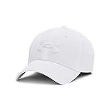 Under Armour Men's Blitzing Cap Stretch Fit, (102) White / / White, X-Large/XX-Large