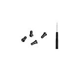 Replacement Screws for Ray Ban Aviator RB3025 RB3447 RB3547N RB3548N RB3647N Sunglasses Repair Kit(4) with Screwdriver (Black)