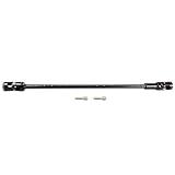 SCX10 Drive Shaft 68-229mm Cut to Length Stainless Steel Driveshaft for 1/10 RC Crawler LCG Rig Sportys Scalers GSPEED Capra SCX10 Pro SCX10 Upgrades Accessories (Cut-to-Length Driveshaft Set Black)