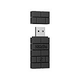 8BitDo Wireless USB Adapter 2 for Switch/Switch 2, Windows PC, Mac & Raspberry Pi, Compatible with Xbox Series X & S Controller, Xbox One Bluetooth Controller, Switch Pro and PS5 Controller (Black)