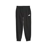 PUMA Womens Essentials Elevated High Waisted Sweatpants Casual - Black - Size M