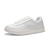 Bruno Marc Men's Dress Sneakers Business Casual Shoes for Men Lace Up Slip-Resistant Fashion Sneakers,Size 11,White,BMUMFN2523