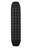 D'Addario Accessories Foam Guitar Strap Pad - Pad for Guitar Strap - Relieves Discomfort - Fits Over Guitar Straps - Black,PW-FSP-1, Large