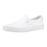 Lugz | Clipper Casual Sneakers for Men | Slip On Shoes For Men | Everyday Men Footwear, White, 10.5