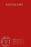 SANTAS LIST: Festive Christmas Note Journal