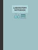 Laboratory Notebook: Simple lab notebook for the sciences. Grid paper. Size 8.5in x 11in, 120 pages.