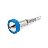 DUROZZLE Rapid Change Tungsten Carbide Nozzle 0.6mm for E3D Revo HotEnd, High Thermal Conductivity Abrasion Resistance for Precision Additive Manufacturing