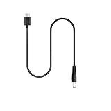 USB C to DC 5.5mm x 2.5mm(compatible with 5.5mm x 2.1mm)Power cord, USB Type C Input to DC 9V 3A Out power cable, work with PD Charger and PD Power bank. Portable for outdoor test, studio and travel.