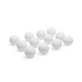 Champion Sports Lacrosse Balls: Official Size Sporting Goods Equipment for Professional, College & Grade School Games, Practices & Recreation - NCAA, NFHS and SEI Certified - 12-Pack - White