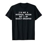 Object Oriented Software Developer Funny Programmer Pun Joke T-Shirt