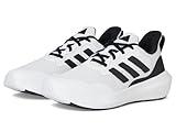 adidas Fortarun 2.0 Sneaker, White/Black/Black, 4 US Unisex Big Kid