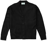 Classroom School Uniforms womens Plus Size Adult Unisex 2xl-3xl Cardigan Sweater, Black, 3X-Large US