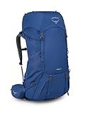 Osprey Rook 65L Men's Backpacking Backpack, Astology Blue/Blue Flame