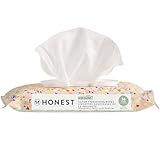 The Honest Company Clean Conscious Multi-Use Wipes | Hypoallergenic + Unscented for Sensitive Skin | Over 99% Water, Compostable, Plant Based, Baby Wipes | Terrazzo, 36 Count