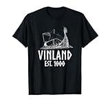 Norse Viking Longship Medieval Scandinavian History Vinland T-Shirt