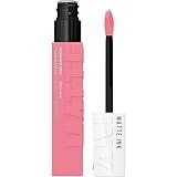 Maybelline Super Stay Matte Ink Liquid Lipstick Makeup, Long Lasting High Impact Color, Up to 16H Wear, Dreamer, Warm Pink Neutral, 1 Count