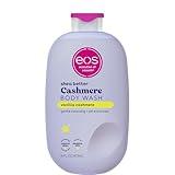 eos Shea Better Cashmere Body Wash, Vanilla Cashmere, Moisturizing, pH Balanced Body Wash, Creamy Gel Formula, Paraben & Phthalate Free, Sensitive Skin, 16 fl oz