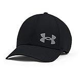 Under Armour Iso-chill Armourvent Fitted Baseball Cap, Black (001)/Pitch Gray, Medium/Large