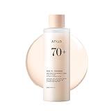 ANUA Rice 70 Glow Milky Toner, for Glass Skin, Rice Water, Niacinamide, Ceramides, Panthenol, Fragrance-Free, Non comedogenic, Fungal Acne Safe, Korean Skin Care, 250ml/8.45fl.oz.