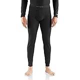 Carhartt Men's MBL115 Base Force® Midweight Base Layer Classic Bottom - Large - Black