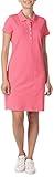 Nautica Women's Easy Classic Short Sleeve Stretch Cotton Polo Dress, Rouge Pink, Large