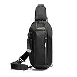 TUMI - Alpha Bravo Esports Pro Sling Bag - Gaming Bag for Handheld Gaming Devices - 12.0" X 5.8" X 2.5" - Black