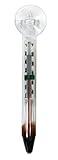PENN-PLAX Therma-Temp Floating Aquarium Thermometer – Mercury Free – Safe for Freshwater and Saltwater Fish
