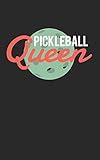 Pickleball Queen: Pickleball Lined Journal blanked lines Notebook 5"x8" 100 pages great gift idea for Women or Girls Pickleball players