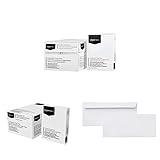 Amazon Basics Multipurpose Copy Printer Paper, 10 Ream Case & Multipurpose Copy Printer Paper, 8 Ream Case & Self-Seal Business Letter Envelopes - 500-Pack, White