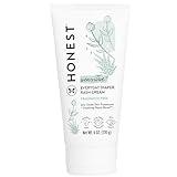 The Honest Company Hypoallergenic Diaper Rash Cream | Moisturizing + Calming Zinc Oxide Ointment | NEA Recognized, Cruelty Free | Value Size, 6 oz