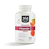 365 by Whole Foods Market, Chewable Vitamin C 500mg, Natural Citrus Flavor, Vegan, 100 Tablets