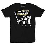 May The Fourth Be with You Pulp Fiction Movie Mashup T-Shirt