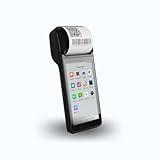 Multzo POS PDA H10 Receipt Printer Android 13 and 58mm High Speed Thermal Printer 5.5’ Touch Screen. Handheld Mobil Point of Sale Tablet. Scan 1D/2D/QR barcodes. Support 4G. 2GB Ram+32GB ROM
