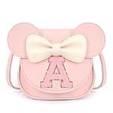 mibasies Toddler Purse Girl Gifts: Girls Birthday Gifts for 3-8 - Toys for Ages 2-4 Girls Mini Mouse Ears Purse Pink A