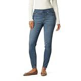 Levi Strauss Signature Gold Women's Totally Shaping Pull-on Skinny Jeans Mid-Rise Stretch Denim (Available in Plus Size), Sun Worshipper Signature, 16 Regular