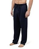 32 Degrees Men's Cool Classic Sleep Pant | Anti-Odor | 4-Way Stretch | Moisture Wicking, Navy, Large