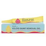 BASE LABORATORIES Keloid Bump Removal Gel | Natural Piercing Bump Treatment & Keloid Scar Gel | Keloid Scar Removal for all Scars, Keloids & Piercing Bumps | Soothing Piercing Aftercare | 2 oz
